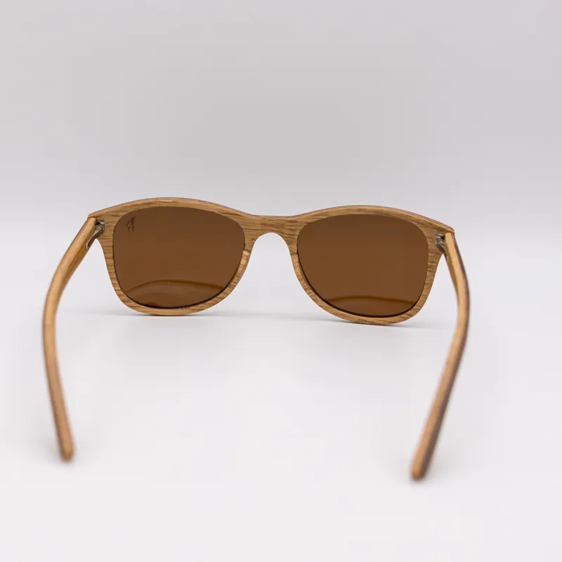 Zuma Jay Helios Polarized Sunglasses Dark Wood-2